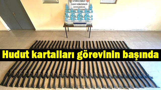 Hudut kartalları görevinin başında