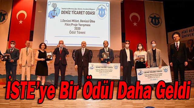 İSTE’ye Bir Ödül Daha Geldi