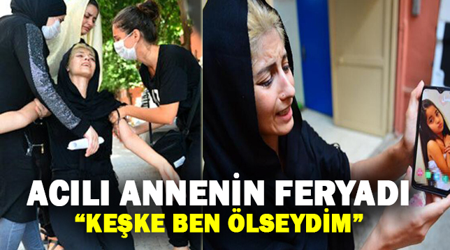 Kocasının ve kızının cenazelerini teslim alan anne feryat etti: Keşke ben ölseydim