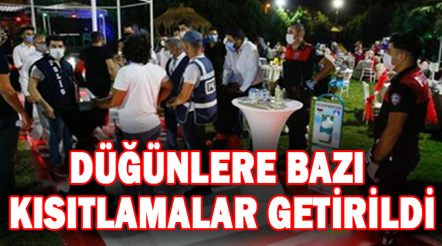 Düğünler iptal mi edildi, yasaklandı mı?