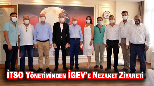 İTSO Yönetiminden İGEV’e Nezaket Ziyareti