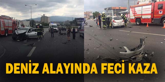 DENİZ ALAYINDA FECİ KAZA