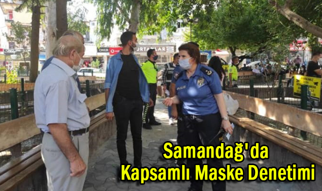 Samandağ’da Kapsamlı Maske Denetimi