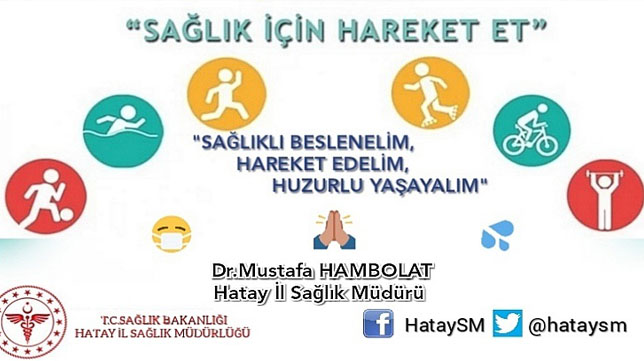 SAĞLIKLI BESLENELİM,HAREKET EDELİM,HUZURLU YAŞAYALIM…