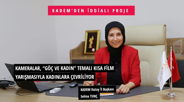 KAMERALAR, “GÖÇ VE KADIN” TEMALI KISA FİLM YARIŞMASIYLA KADINLARA ÇEVRİLİYOR