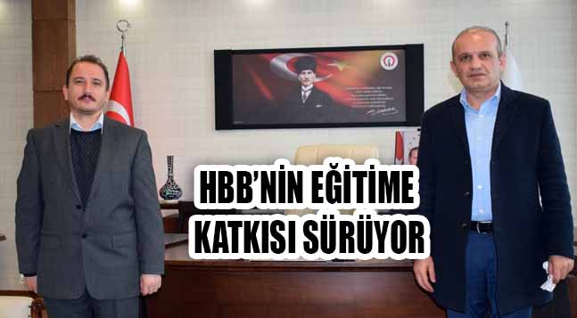 HBB’NİN EĞİTİME KATKISI SÜRÜYOR