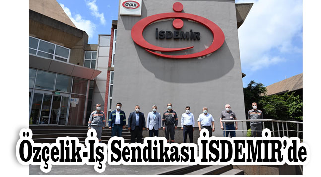 Özçelik-İş Sendikası İskenderun Şube Yönetimi İSDEMİR fabrikalarında yeni göreve atanan İnsan Kaynakları ve İdari İşler Direktörü Bora Alptekin’e hayırlı olsun ziyaretinde bulundular. Özçelik-İş Sendikası İskenderun Şube Başkanı Mehmet Güngör, İSDEMİR fabrikalarında yeni göreve atanan İnsan Kaynakları ve İdari İşler Direktörü Bora Alptekin’e yeni görevinin hayırlı olmasını diledi. Özçelik-İş Sendikası İskenderun Şube Başkanı Mehmet Güngör ve Şube yöneticileri, İSDEMİR’de işçilerle de bir araya gelerek, Özçelik-İş Sendikası ile İSDEMİR arasında imzalanan sözleşmenin içeriği hakkında bilgilendirmelerde bulundular.